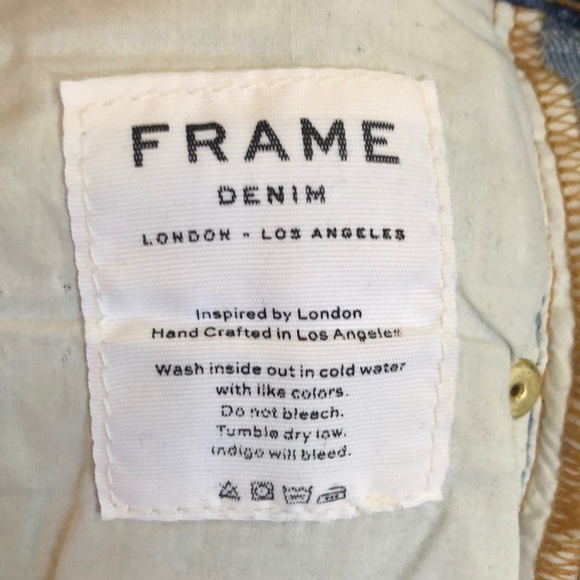 FRAME Le High Straight - Picture 5 of 6